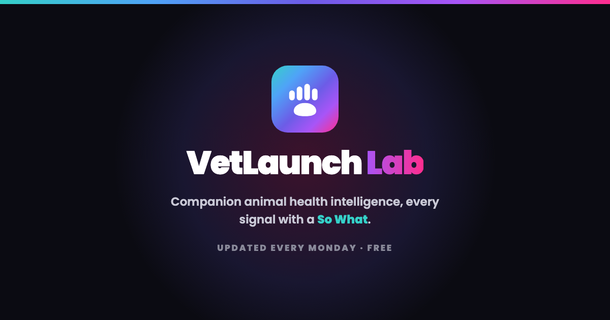 Reports & Research · VetLaunch Lab
